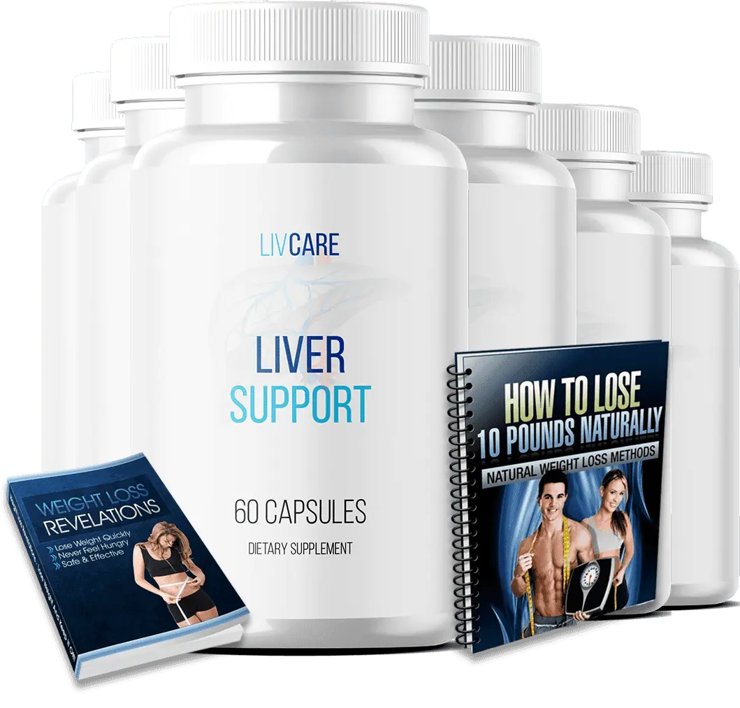 LivCare six bottles plus bonus